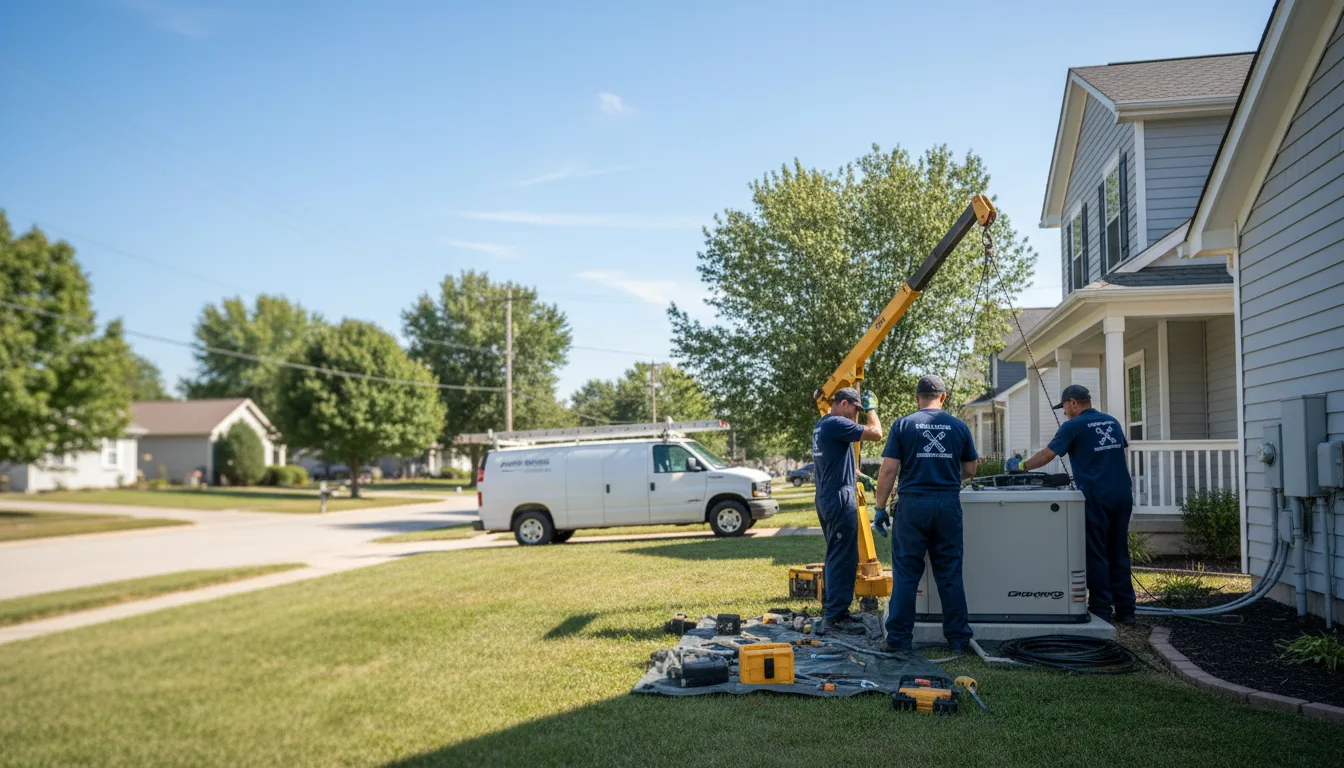 Generator Installation in Saint Paris, OH near me